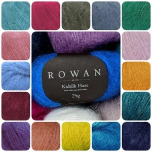 Rowan Kidsilk Haze Lace Mohair Silk Knitting Yarn Wool 25g Full Range - Picture 1 of 44