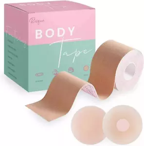 Boob Tape Boobtape for Breast Lift | Includes Nipple Covers | Body Tape for Push - Picture 1 of 12