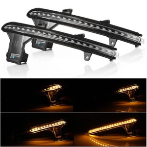 Dynamic Turn Signal LED Side Mirror Indicator Blinker Lights For Mazda CX-5 CX-8 - Picture 1 of 8