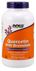 Now Foods Quercetin with Bromelain 240 Veg Capsules, promote respiratory health
