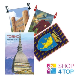 TORINO COLLECTION PLAYING KARTEN DECK 54 ILLUSTRATED DECK LO SCARABEO ITALY NEU