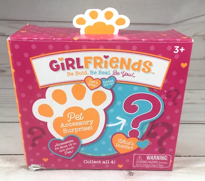Girlfriends Pet Accessory Surprise Box Set Be Bold Be Real Be You Series 1  NEW - Image 1 of 4