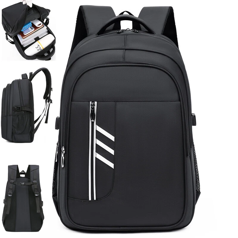 Large Laptop Men's Backpack Business ShoolBags Reflection business travel bag - Image 1 of 4