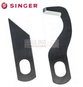 Overlocker Blade Knife Upper & Lower Set Compatible with SINGER S14 78 ONLY - Picture 1 of 1