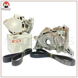 KIT CINGHIA DISTRIBUZIONE + POMPA ACQUA + POMPA OLIO MITSUBISHI 4D56U DI-D L200 WARRIOR PAJERO - Foto 1 di 7