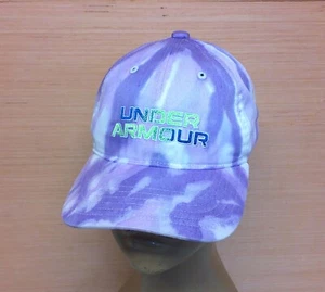 Under Armour Purple Tie Dye UA Free Fit Baseball Hat Cap Size Youth Adjustable - Picture 1 of 7