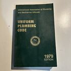 Uniform Plumbing Code, IAPMO, International Assoc. Plumbing & Mechanical… 1979