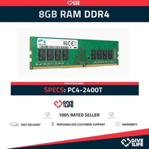 8GB 1Rx8 PC4-2400T DDR4 RAM REGISTRADA - ESPECIAL SERVIDOR - Picture 1 of 7