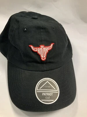 WWE The Rock Gorra Negra Ajustable Hombres Mujeres Lucha Mundial Oficial NUEVO Foto 1 de 4