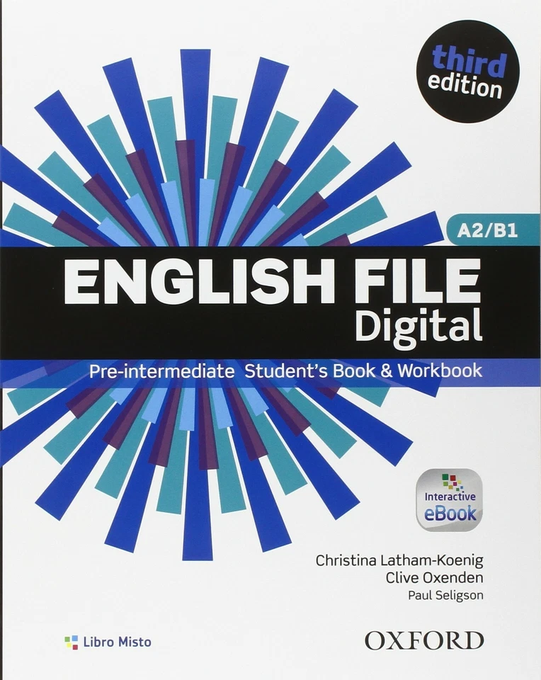 ENGLISH FILE DIGITAL PRE-INTERMEDIATE 3ED. OXFORD 9780194558907 - Immagine 1 di 1