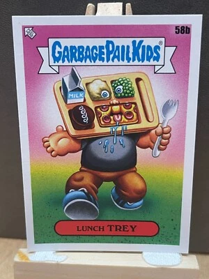 2020 Garbage Pail Kids 58b LUNCH TREY LATE TO SCHOOL GPK - Image 1 of 2