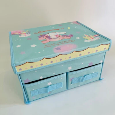Cinnamoroll Anime Folding Container Case Storage Box Makeup Girl Y2K - Image 1 of 4