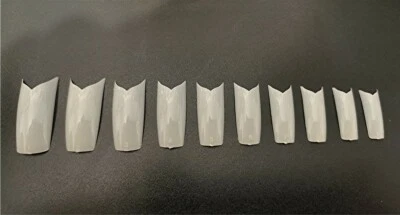 500 Design Tips Natur V Form Profi-Qualität Nageltips