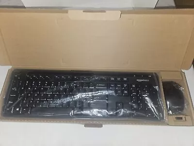Wireless Computer Keyboard and Mouse Combo - US Layout (QWERTY), Black - Image 1 of 3