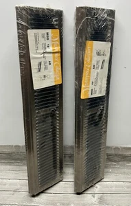 Cubiertas de ventilación de apertura de conducto de registro de zócalo de 18 pulgadas de 2 bronce - envío rápido - Imagen 1 de 7
