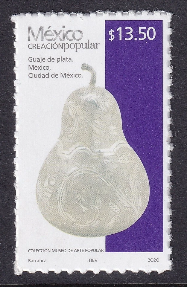 pp234 México Creación Popular MNH 2020 Sc# Mc# Et#cp234 calabaza de plata Foto 1 de 1