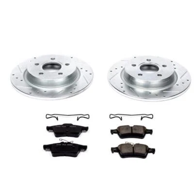 Kit de frenos de disco PowerStop - trasero - se adapta a Volvo C30 2008-2013, Volvo C70 2006-2013, Foto 1 de 4