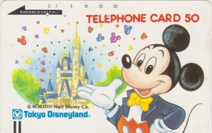 TC JAPON - DISNEY TOKYO DISNEYLAND - MICKEY Château - JAPAN FRONT BAR phonecard - Imagen 1 de 1