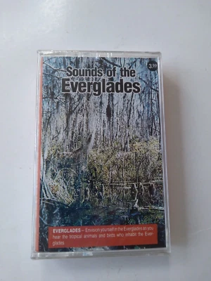 Sounds of the Everglades Nature's Relaxing Sounds with Music Cassette 1990 New - Image 1 of 2