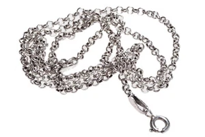 Cadena de guisantes vikingos Nila 57 cm joyería de plata 925 - NUEVO - Imagen 1 de 1