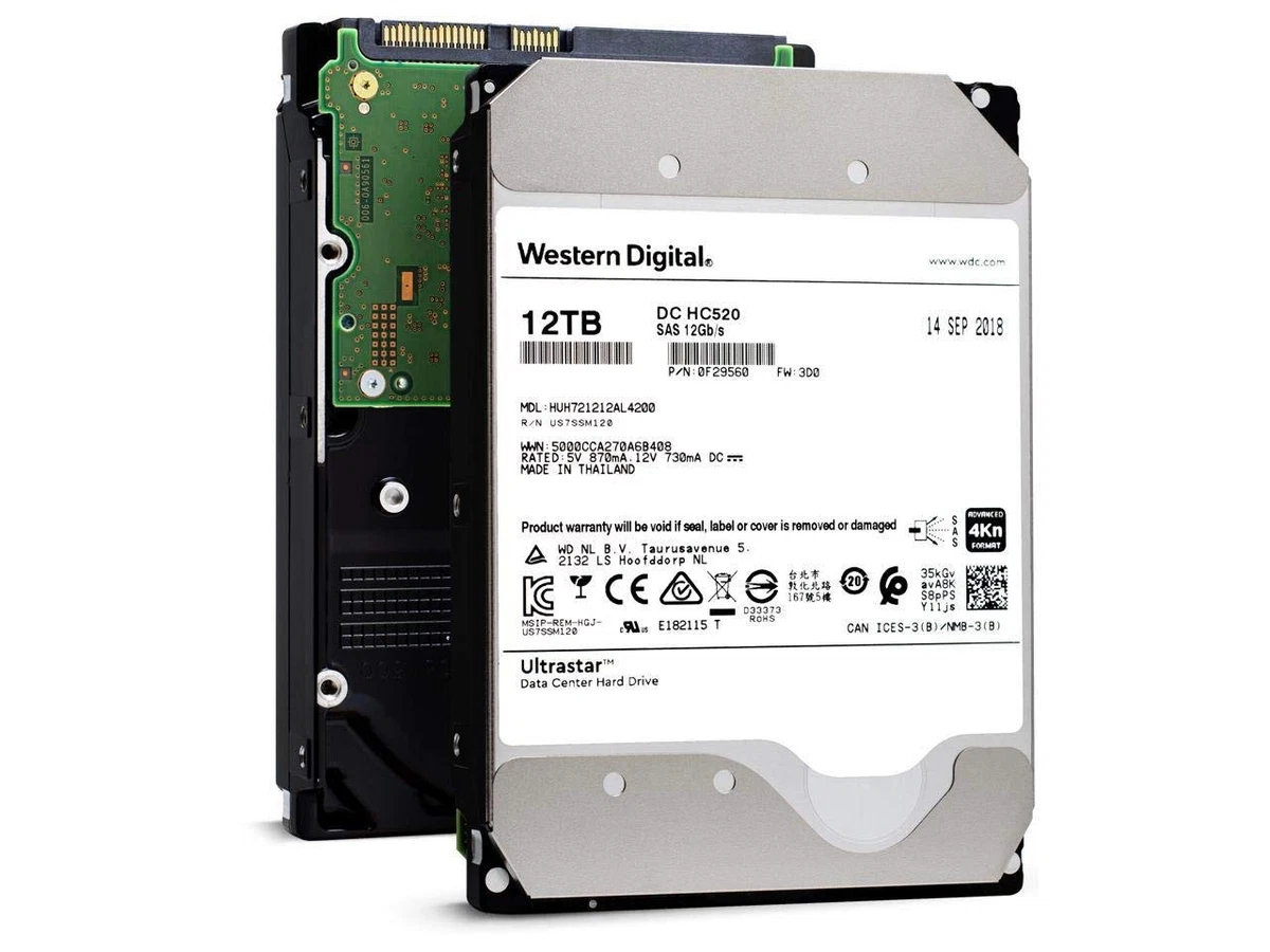 HGST Internal Hard Disk Drives 12 TB Storage Capacity for sale - eBay