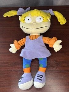 The Rugrats Nickelodeon ‘Angelica Pickles’ Vintage (2000) Nancom Plush Doll VGC - Picture 1 of 17