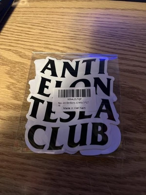 Anti Elon Tesla Club Car - Image 1 of 2