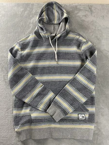 Quiksilver Hoodie Herren XL French Terry Handtuch Surfer Baja Beach weich Freizeit - Bild 1 von 13