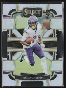 2023 Panini Select #66 Jordan Addison Silver Prizms Die Cuts - Picture 1 of 2