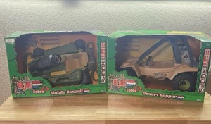 2002 G.I. Joe Cobra Mobile Assault Dune Buggy & Desert Hopper *Brand New* - Picture 1 of 9