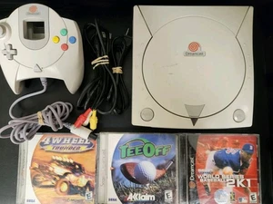 Consola Sega Dreamcast + juegos + paquete de mando probado - Imagen 1 de 15