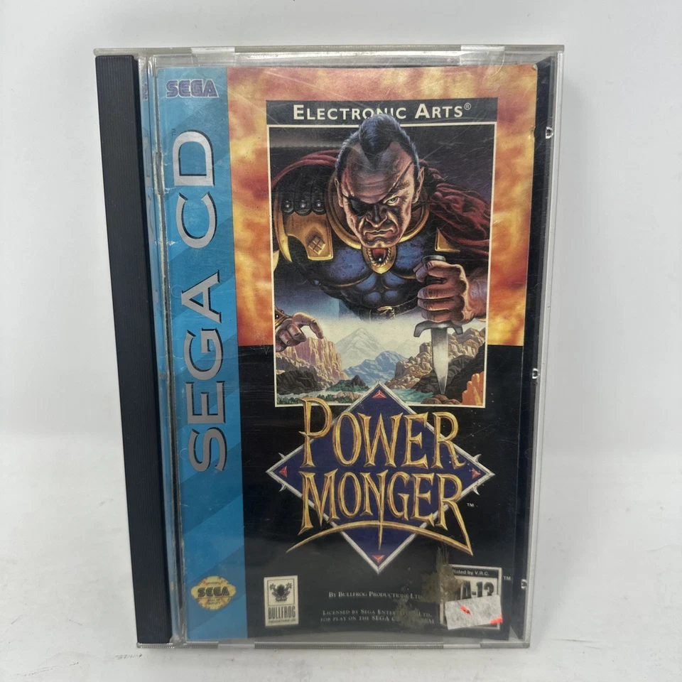 Power Monger (Sega CD, 1994) Missing Manual Clean Disc - Image 1 of 4