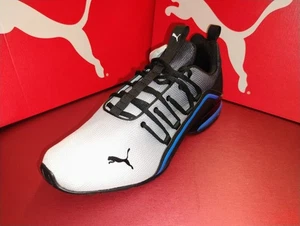 Puma Herren # 12 Axelion Fade All Time blau/schwarz Laufschuhe (377555-01) NEU - Bild 1 von 9
