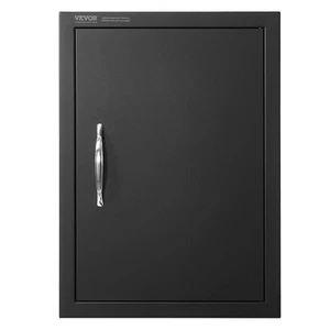 VEVOR BBQ Access Door, 16W x 22H Inch Single Outdoor Kitchen Door, Cold Plate Fl - Picture 1 of 1