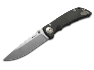 Spartan Blades Harsey 3.25 Black PVD Titanium CPM MagnaCut Pocket Knife - Picture 1 of 2
