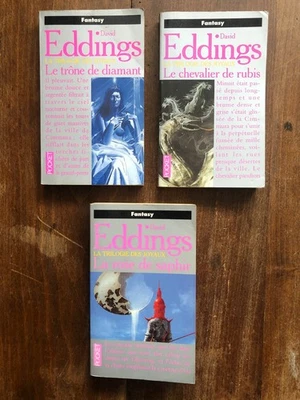 La trilogie des joyaux l'intégrale, David Eddings - pocket fantasy - Photo 1/4