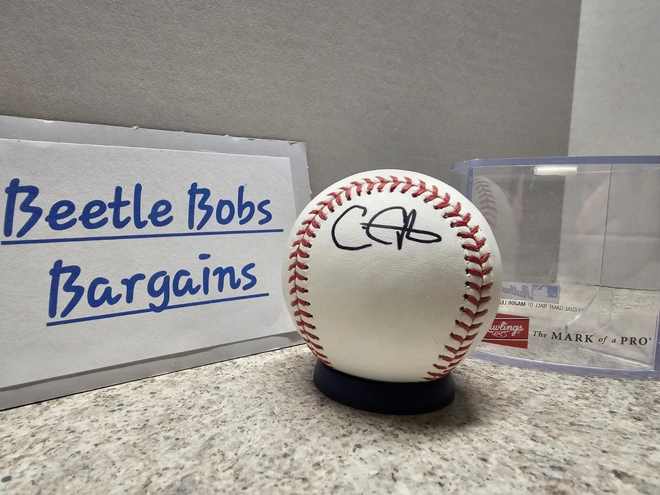 Chris Carpenter Cardenales de San Luis MLB Autografiado Rawlings Béisbol Sin Certificado de Autenticidad Foto 1 de 4