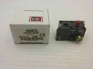 CUTLER HAMMER 10250T51 BLOQUE DE CONTACTO 1NC 600VAC SERIE D1 NUEVO EN CAJA - Imagen 1 de 5