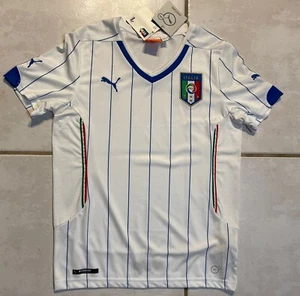 NWT PUMA Italy National Team 2014 Away Jersey Youth Large MSRP $70 - Picture 1 of 14