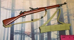 Dragon In Dreams DID scala 1/6 WWI US fucile M-1903 e Bandoleer di Buck A11009 - Foto 1 di 2