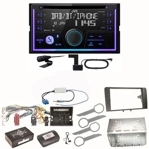 JVC KW-DB95BT Bluetooth Digitalradio Einbauset für Audi A3 8P 8PA - Bild 1 von 1