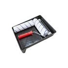 9" 230mm Paint Roller Tray Kit 2 Medium Pile Sleeves Durable 5 Cage Handle Cheap