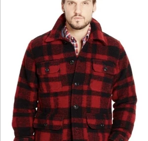 Denim and Supply Ralph Lauren plaid wool blend Barn jacket - Picture 1 of 9