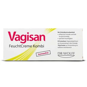 VAGISAN FeuchtCreme Kombi 8 Ovula+10 g Creme, 1 P PZN 06882372 - Bild 1 von 3