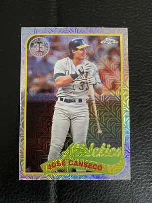 2024 Topps Series 2 Silver Pack Jose Canseco Oakland A’s #2T89C-46 - Image 1 of 2