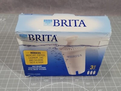 Brita Pitcher Replacement Filters - 3 Pack New in Box - Image 1 of 4