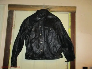 GENUINE MENS XL HARLEY DAVIDSON LEATHER JACKET COAT XL MANS - Picture 1 of 11