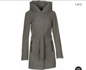 G.I.G.A DX Ladies Casual Fryda function Parka Hooded And Belt. Gray, Size 38 (8) - Picture 1 of 12