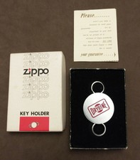 Vintage Zippo Key Holder DRYDENE advertisement