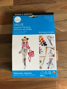 Daler Rowney Watercolour Activity Set Fashion Painting Art Paint Kit - Picture 1 of 2